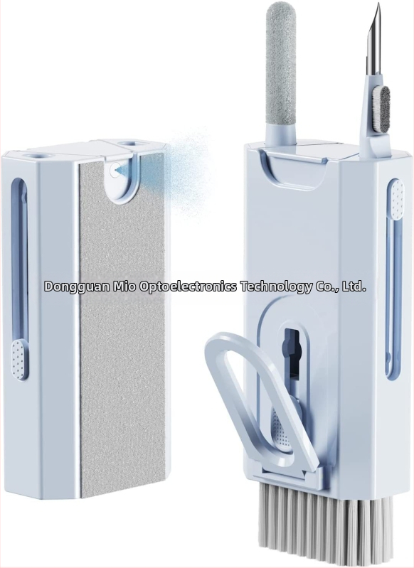 Q8 8-v-1 set čistiacej kefy pre počítač, ABS, 100 g