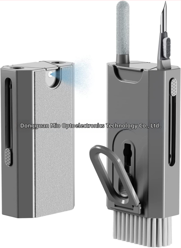 Q8 8-v-1 set čistiacej kefy pre počítač, ABS, 100 g