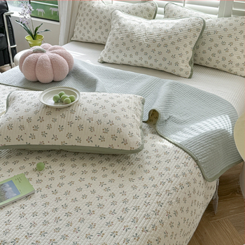 Set de pat cu husă dublu față din bumbac, cu imprimeu desen animat, stil tatami, 3 piese, 100% bumbac, densitate țesătură 133x72, 40 Fire, imprimare reactive, țesătură twill