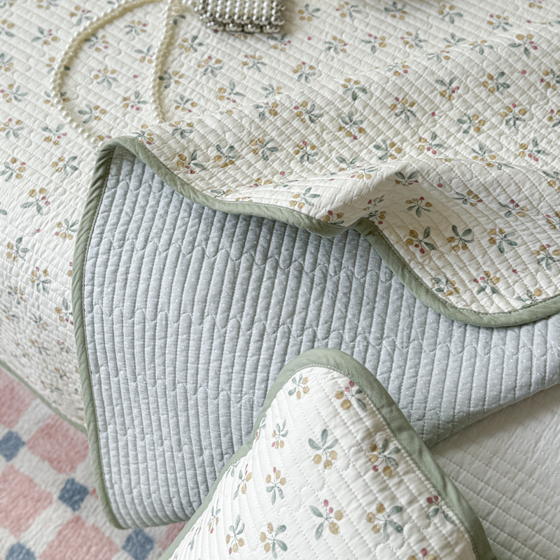 Set de pat cu husă dublu față din bumbac, cu imprimeu desen animat, stil tatami, 3 piese, 100% bumbac, densitate țesătură 133x72, 40 Fire, imprimare reactive, țesătură twill