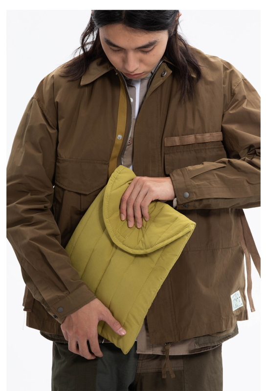 Geantă organizator intern pentru notebook, pliabilă, stil urban minimalist, fără căptușeală, Anul lansării: iarna 2026