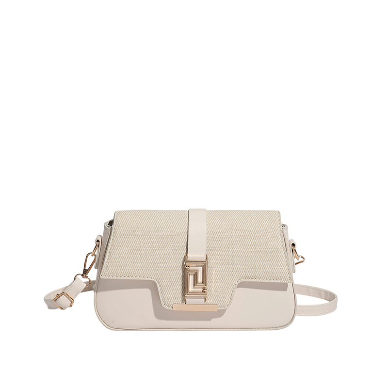 Geantă de umăr pătrată, vintage patchwork, inspirată din Coreea, cu clapă, PU material, căptușeală poliester, curea cu o singură curea, buzunar pentru telefon