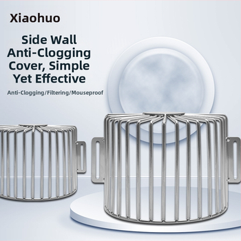 Kryt odtoku proti zanášaniu pre strešné, terasy a bočné odtoky – polkruhový dizajn, Xiaohe