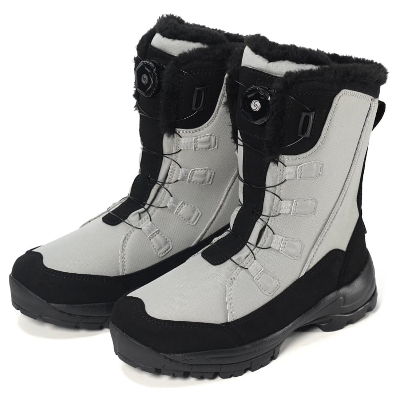 Gyerekeknek készült velúr vízálló bokacsizma fleece béléssel, anti-slip talppal