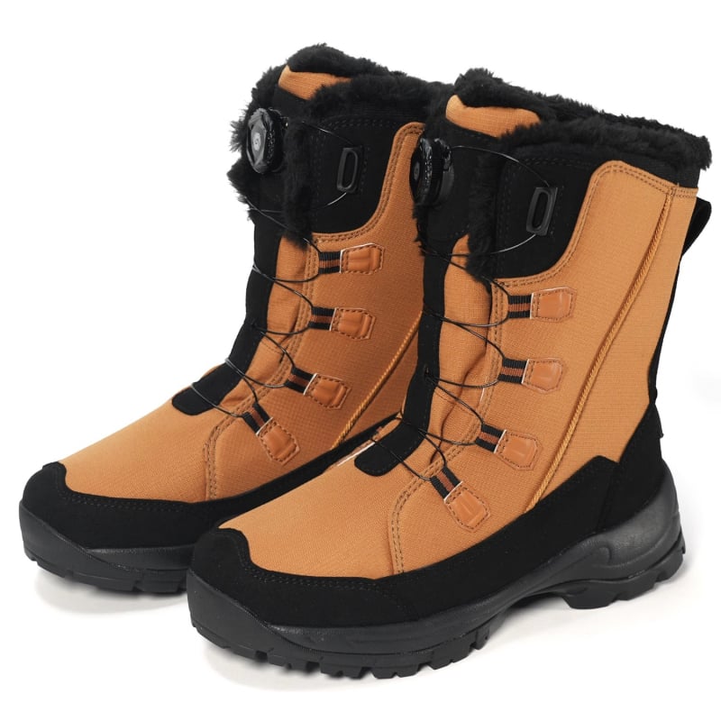 Gyerekeknek készült velúr vízálló bokacsizma fleece béléssel, anti-slip talppal