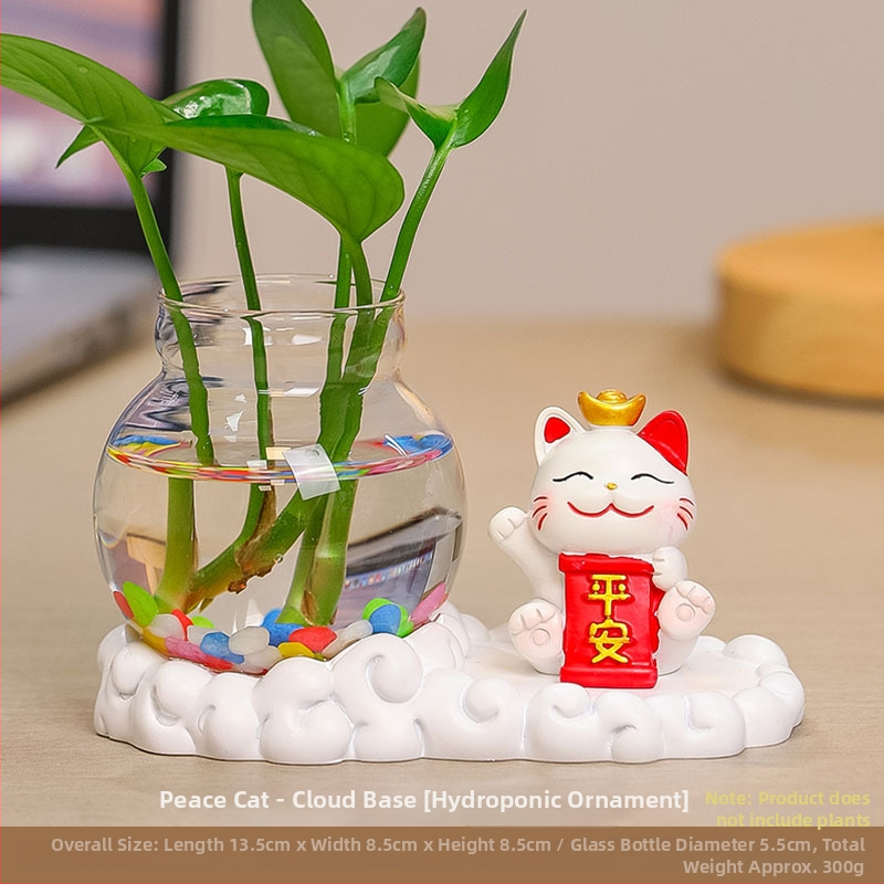 Vază din rășină, hidroponică, stil modern minimalist – cadou pentru nunți, zile de naștere și noul cămin