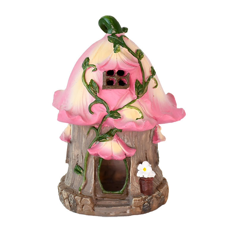 Ornament decorativ din rășină pentru grădină — stil pastoral, material din rășină sintetică, plastic și rășină, ambalaj carton