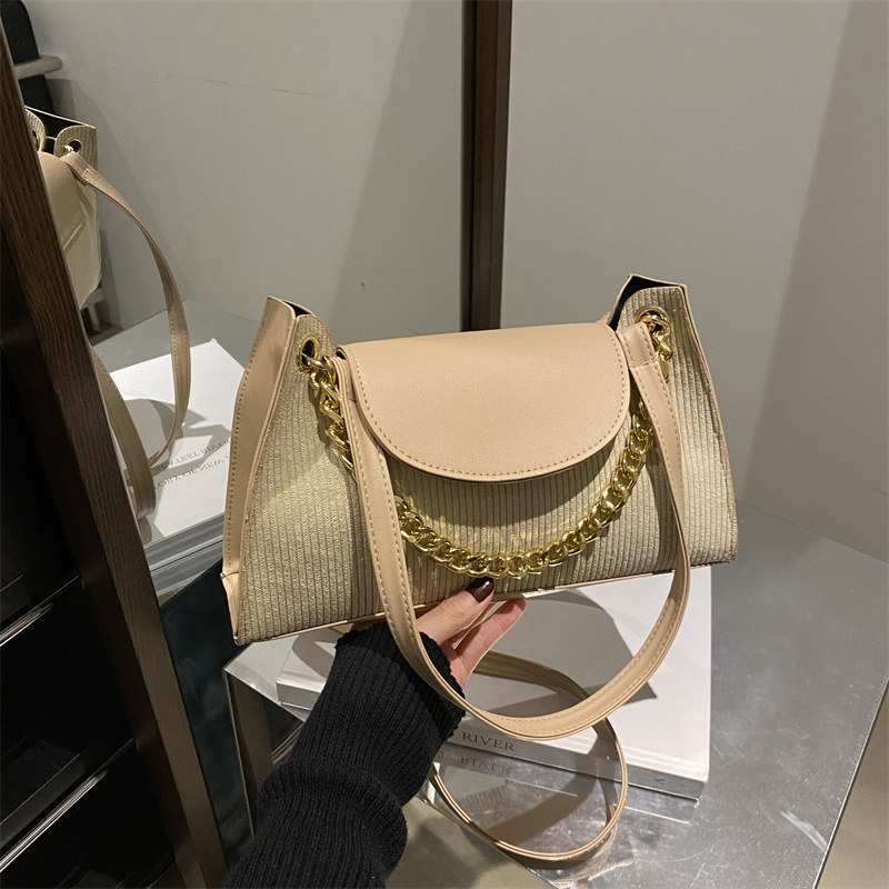 Дамска ретро чанта в стил Хонг Конг, квадратна форма, синтетична кожа, полиестерна подплата, цип, единична презрамка