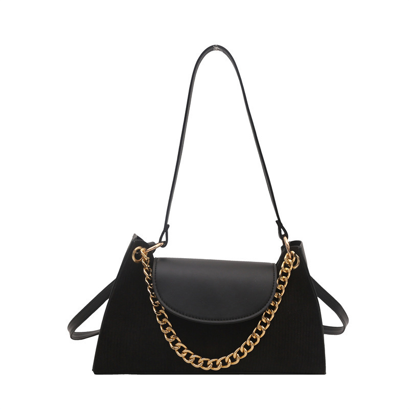 Дамска ретро чанта в стил Хонг Конг, квадратна форма, синтетична кожа, полиестерна подплата, цип, единична презрамка