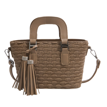 Кръстосана чанта, градски минималистичен стил, PU материя, цип за затваряне, скрит джоб с цип