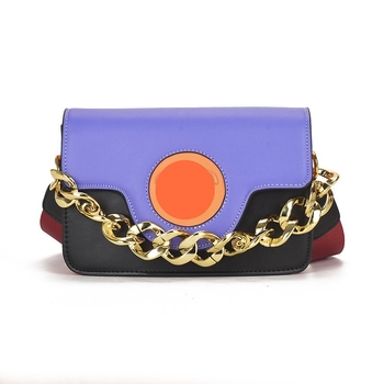 Женска кръстосана чанта през рамо, PU материал, закопчаване с цип, PU подплата, вътрешни джобове за телефон и документи, единична презрамка, правоъгълна форма