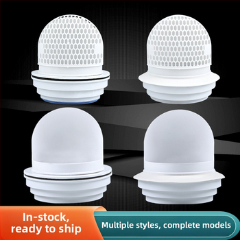 Кухненски през стената обратен клапан за стъклена качулка, пластмасов, модерен стил