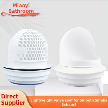 Кухненски през стената обратен клапан за стъклена качулка, пластмасов, модерен стил