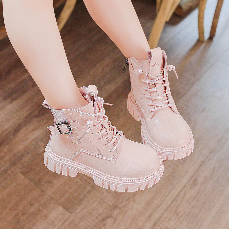 Detské Martin topánky, fleecovou podšívkou, proti zápachu, protišmyková podrážka, vrchná časť z dvojvrstvovej hovädzej kože, vhodné pre zimu, jeseň a jar