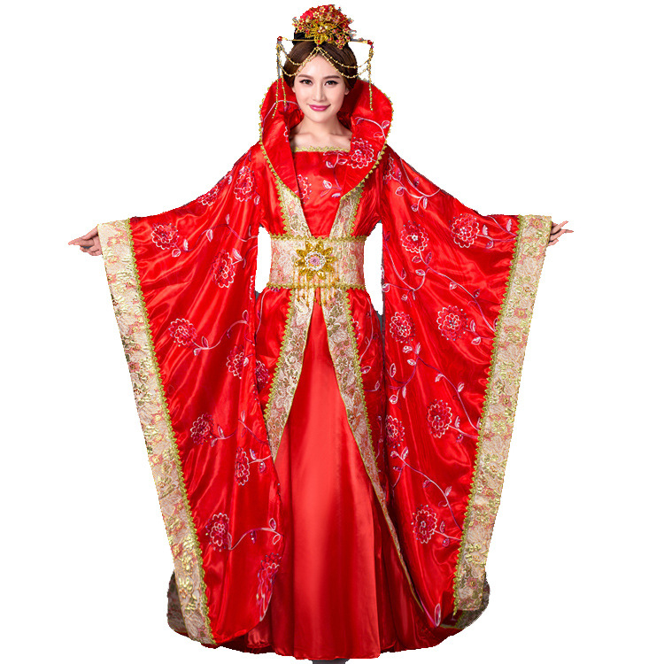 Gusu Love Етно-танцова рокля за жени – рокля принцеса-фея с дълга шлейка, 100% полиестер основен плат, смес от химически влакна, лято 2022