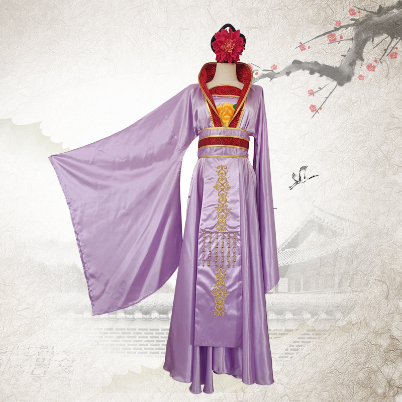 Gusu Love Етно-танцова рокля за жени – рокля принцеса-фея с дълга шлейка, 100% полиестер основен плат, смес от химически влакна, лято 2022