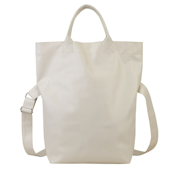 Женска Tote чанта в урбанистичен стил, PU материал, хоризонтална квадратна форма, магнитно закопчаване, голям капацитет