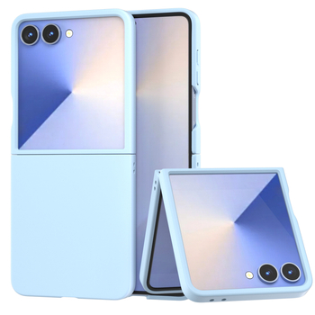 Θήκη για Samsung Z Flip7/Flip6 με αίσθηση δέρματος (PC υλικό • Κατασκευή με έγχυση • Προστασία από κραδασμούς • Αντι-αποτυπώματα • Υποστήριξη παραμετροποίησης)