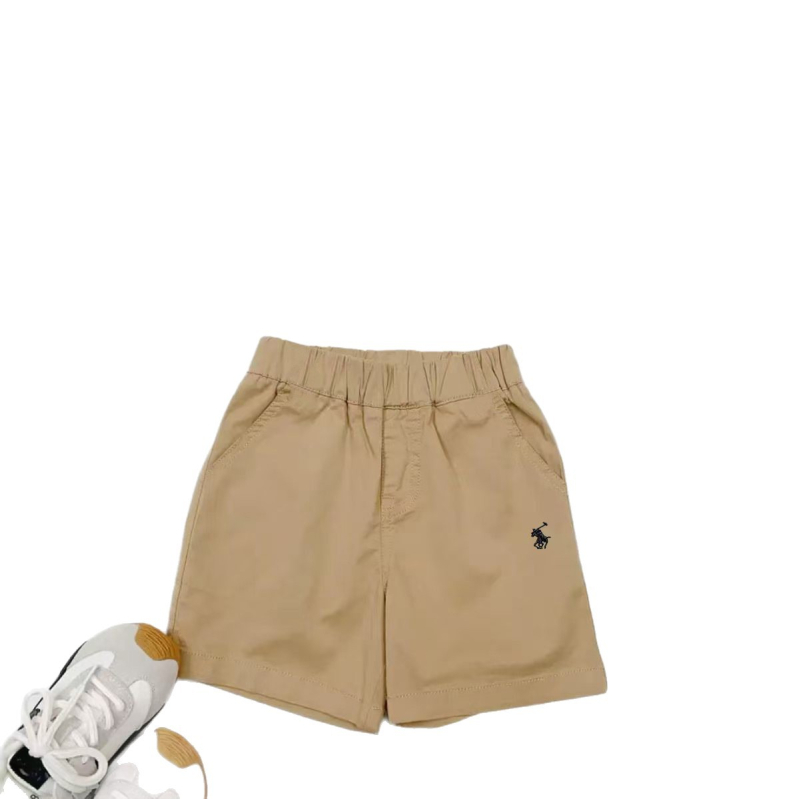 Σετ πόλο για παιδιά: πόλο πουκάμισο με κοντά μανίκια και σορτς, αναπνεύσιμο βαμβάκι, γιακάς polo, unisex, 3–8 ετών