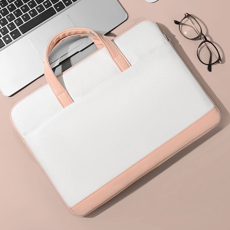 Torba za laptop – vodootporna, gradski jednostavan stil i prijenosni poslovni kovčeg; materijal: Drugi; uzorak: Jednobojan; zima 2025