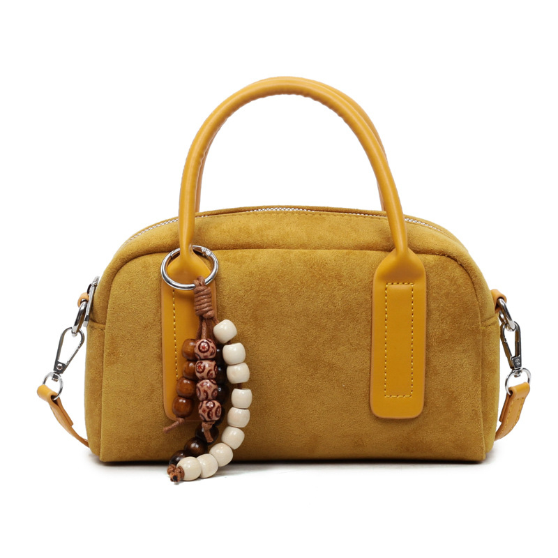 Ženska bowling torba — street style, PU koža, rameni crossbody, vodoravni kvadratnog oblika, zatvarač