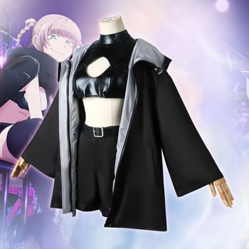 Cosplay kaput – Call of the Night, Mekana poliester, Bez uzorka, Proljeće 2022