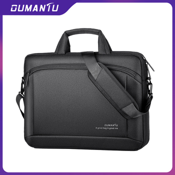Aumantu Чанта за лаптоп, Oxford плат, дишаща, водоустойчива, износоустойчива, удароустойчива, подплата от полиестер, унисекс