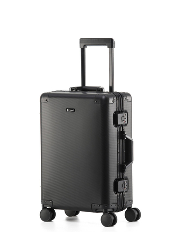 Putni kofer od aluminijsko-magnezijske legure s TSA zaključavanjem na lozinku, 360° kotači, težina 4,75 kg, unutarnja podstava Peach Skin Velvet