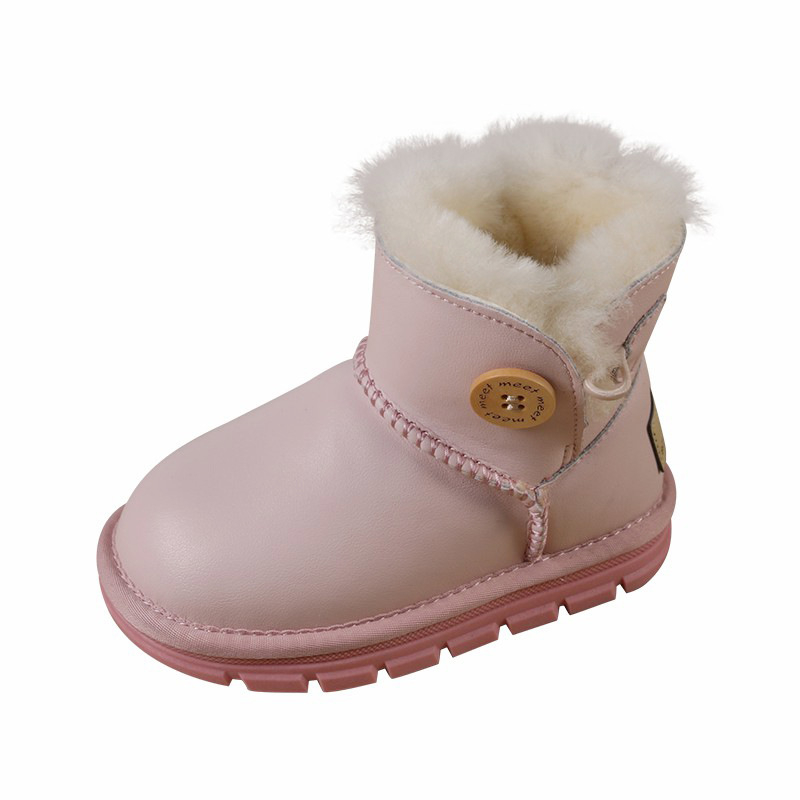 Tehénbőr gyerek boka csizma – Szabadidő stílus, 1–16 évesek, márka MEET SOMEONEYOULIKE