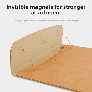 Mágneses záródású ultrakönnyű védőtok laptopokhoz, kompatibil MacBook Pro/Air, Lenovo, Huawei, iPad