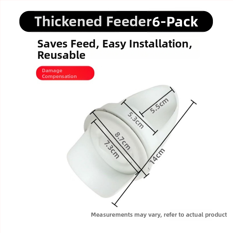 Автоматична хранилка за кокошки с защита от мишки, пластмасова конструкция, пълен комплект за автоматично хранене, подходяща за аквариум