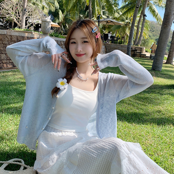 Cardigan kabát z mercerizovanej bavlny, jednovrstvá konštrukcia, dlhé rukávy, okrúhly výstrih, jar 2025