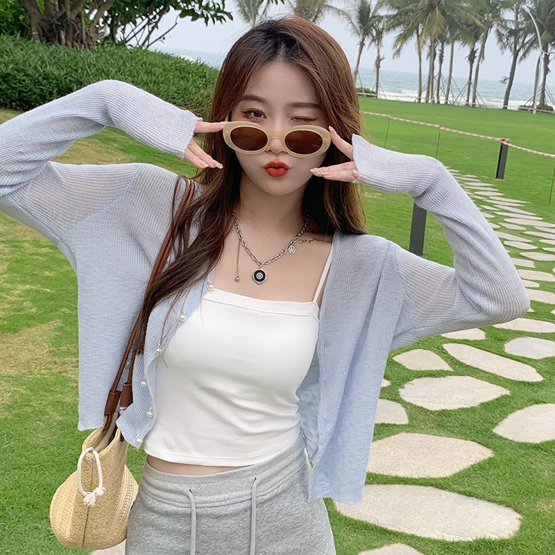 Cardigan kabát z mercerizovanej bavlny, jednovrstvá konštrukcia, dlhé rukávy, okrúhly výstrih, jar 2025