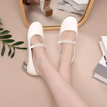 Dievčenské topánky s prackou, britský školský štýl, mäkká podrážka, PU vrchný diel, kožená výstelka, všetky ročné obdobia