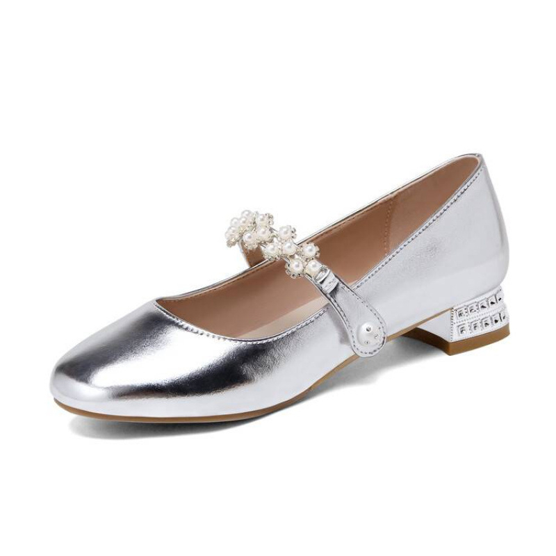 Dievčenské topánky s prackou, britský školský štýl, mäkká podrážka, PU vrchný diel, kožená výstelka, všetky ročné obdobia