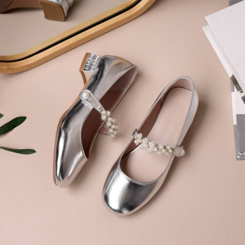 Dievčenské topánky s prackou, britský školský štýl, mäkká podrážka, PU vrchný diel, kožená výstelka, všetky ročné obdobia