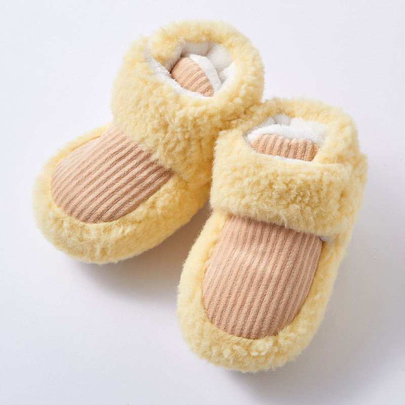 Cipele za bebe s Velcro zatvaračem, debeli potplat, protuklizne i tople, uzorak životinja, 6–12 mjeseci