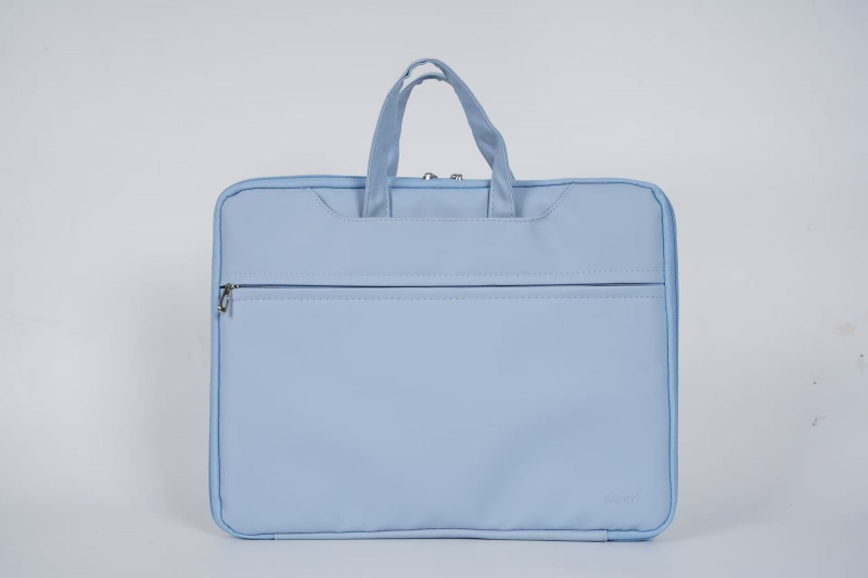 Torba za laptop s 180° otvaranjem, PU materijal, kanvas podstava, lagana gradska poslovna torba