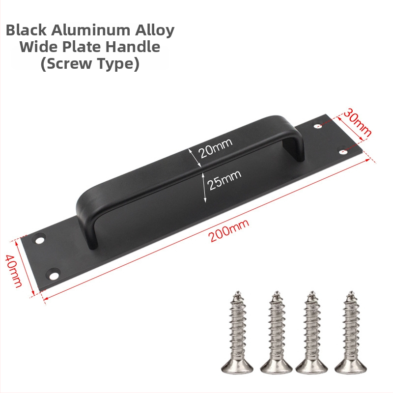 Sukop 41144 плъзгаща се дръжка за врати - алуминиева сплав, матово покритие, монтаж с лепило без пирони, подходяща за плъзгащи врати, дървени врати и стъклени кухненски шкафове