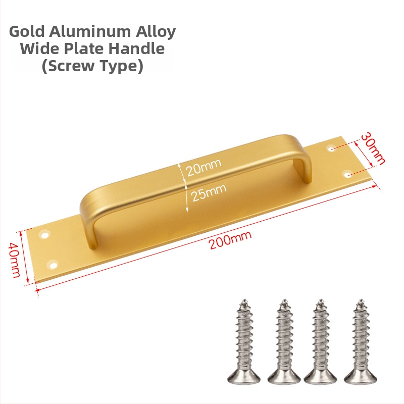 Sukop 41144 плъзгаща се дръжка за врати - алуминиева сплав, матово покритие, монтаж с лепило без пирони, подходяща за плъзгащи врати, дървени врати и стъклени кухненски шкафове