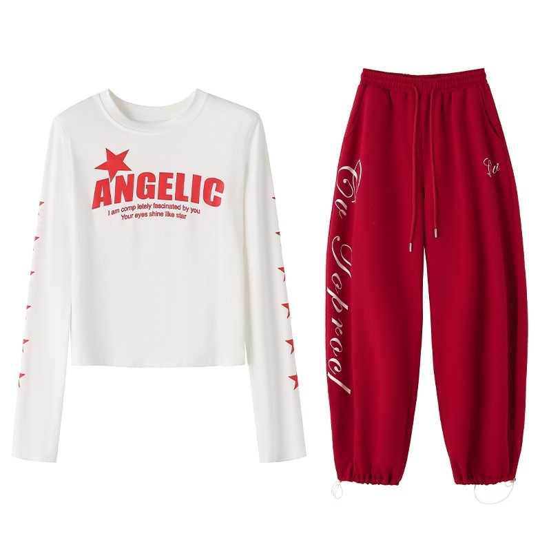 Jazz tánc utcai stílusú előadásra szánt ruhaszett, laza szabás, karcsúsító hatás, pamut anyag, 30-50% pamut tartalom, második anyag pamut 30% alatt, ősz 2025