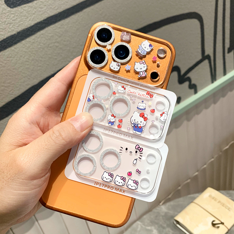 Film pentru obiectiv iPhone 14 Pro Max, sticlă temperată, HD, Anti-șoc, Rezistent la praf