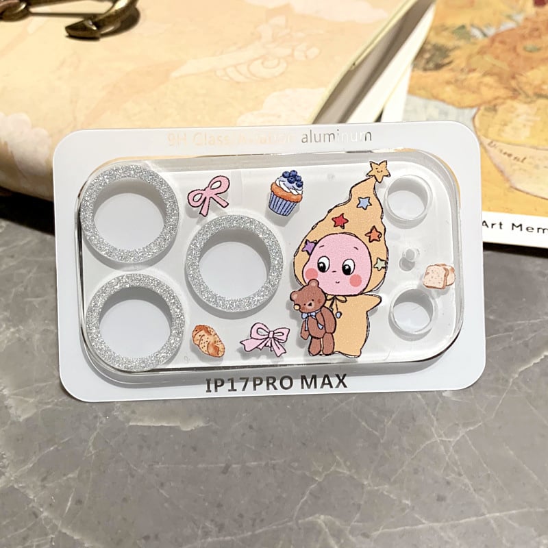 Film pentru obiectiv iPhone 14 Pro Max, sticlă temperată, HD, Anti-șoc, Rezistent la praf