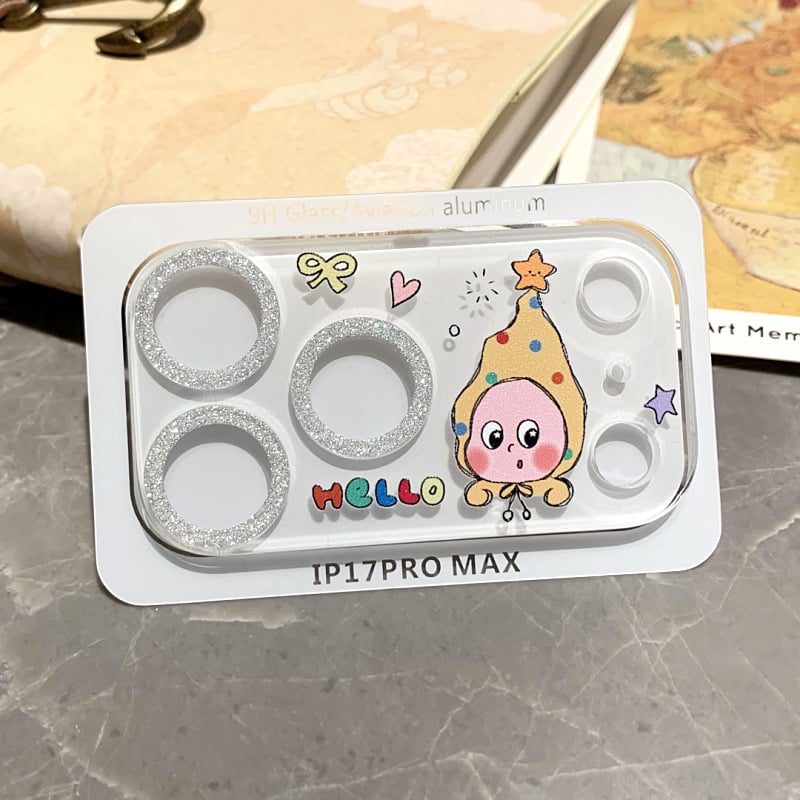 Film pentru obiectiv iPhone 14 Pro Max, sticlă temperată, HD, Anti-șoc, Rezistent la praf