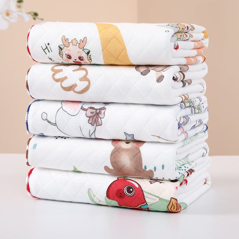 Baby objímajúci quilt s karikatúrnym štýlom, výplň z polyesteru, pletená bavlnená látka, leto, pre dieťa do 1 roka