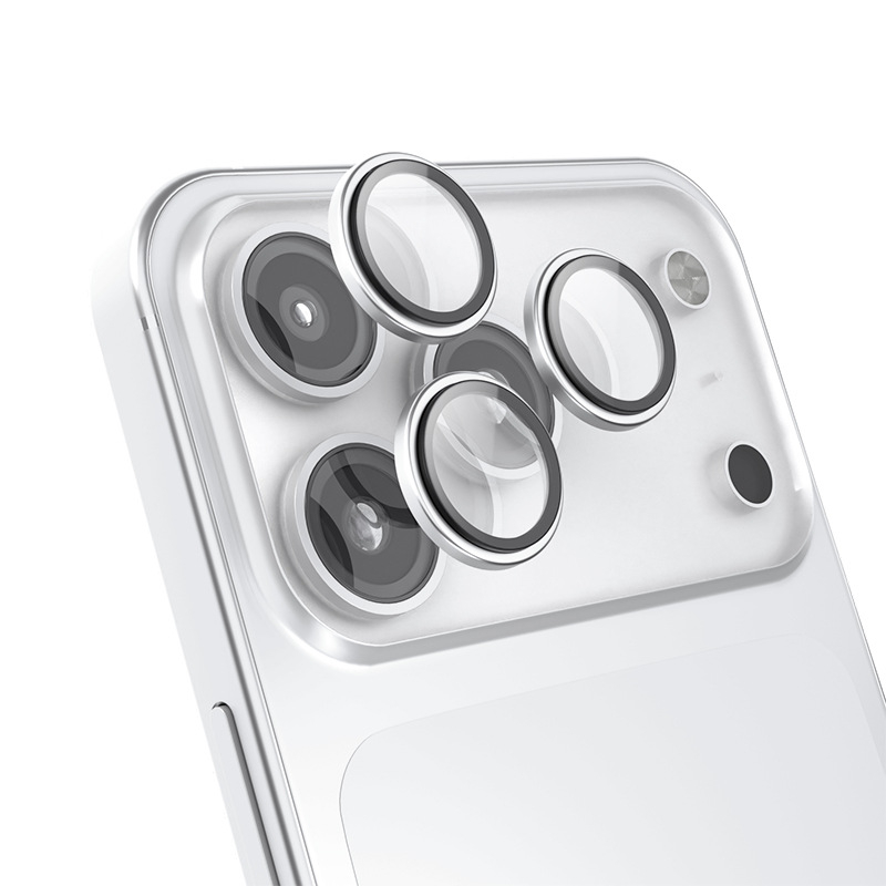 BangGlass iPhone 17 Series Filtru obiectiv safir — sticlă întărită, HD, antiamprente, anti-cădere