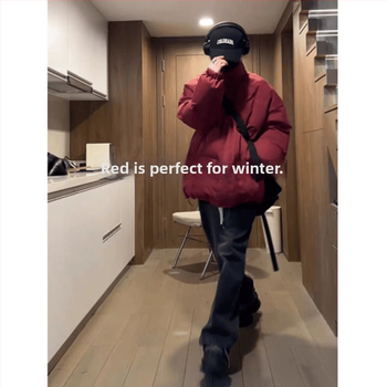 Μπουφάν με πούπουλα, κουκούλα, σταθερός γιακάς, ενισχυμένο, γέμισμα από λευκό πούπουλο χήνας, Corduroy ύφασμα