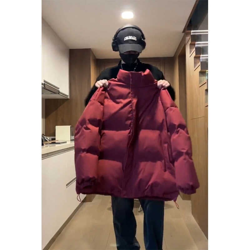 Μπουφάν με πούπουλα, κουκούλα, σταθερός γιακάς, ενισχυμένο, γέμισμα από λευκό πούπουλο χήνας, Corduroy ύφασμα