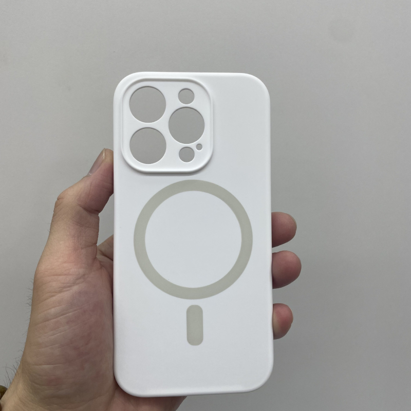 Silikonska torbica s magnetskim držanjem za iPhone 12/12 Pro/12 Pro Max/14 Pro Max – otporna na udarce, odvodi toplinu, ljepilo