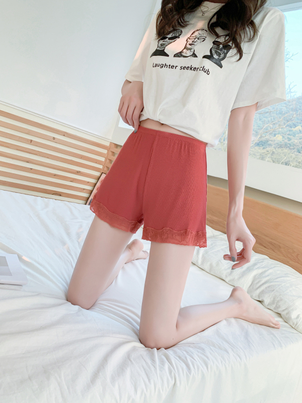 Pantaloni all-in-one din nailon, lungime trei sferturi, croi lejer, respirabili, anti-transparență, primăvara 2025